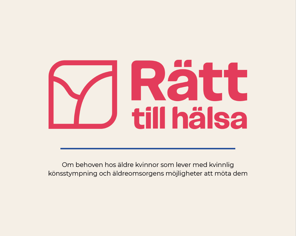 Omslaget till rapporten Rätt till hälsa